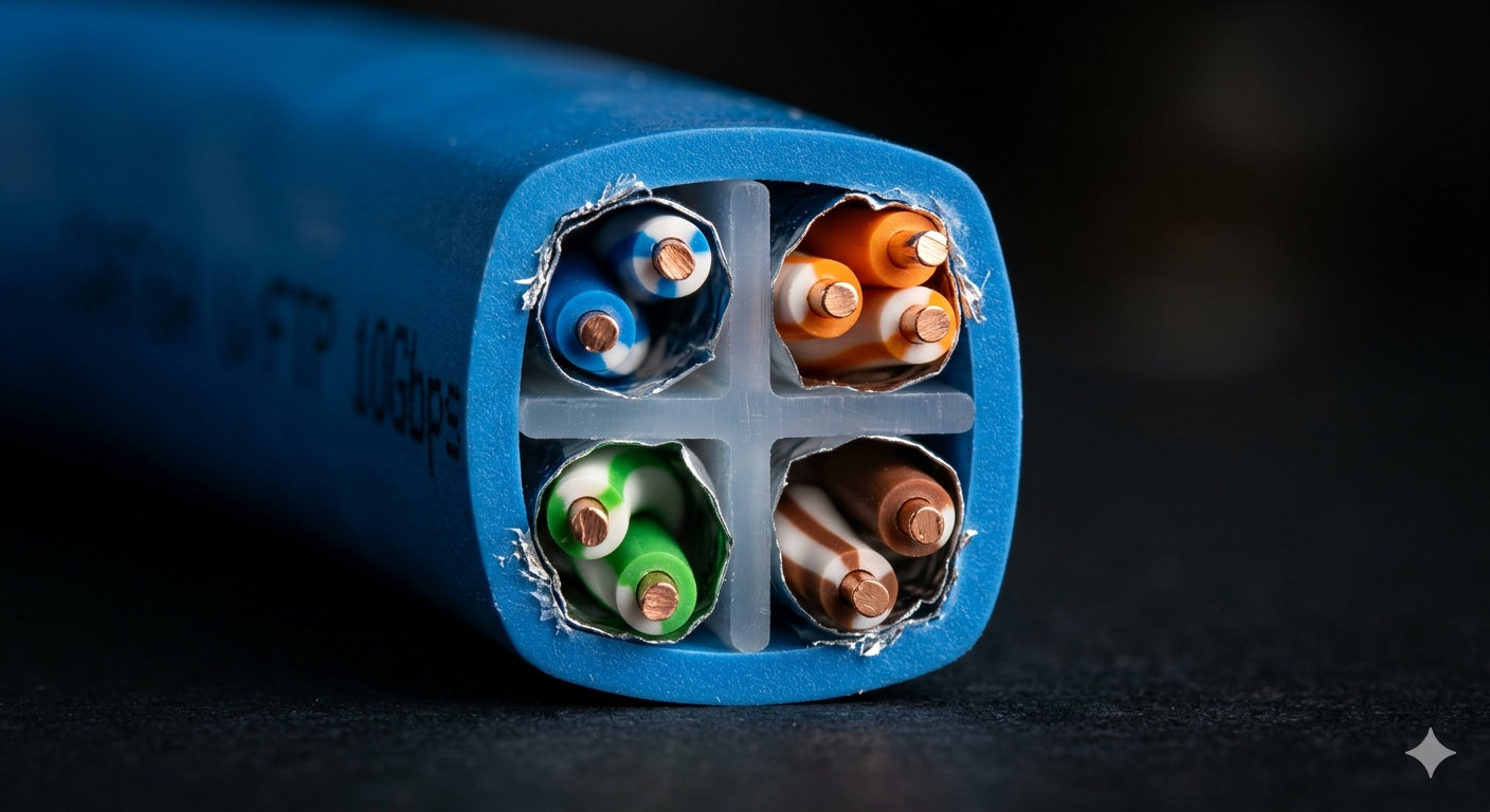 Twisted Pair Cable: From Telephone Lines to Gigabit Networks