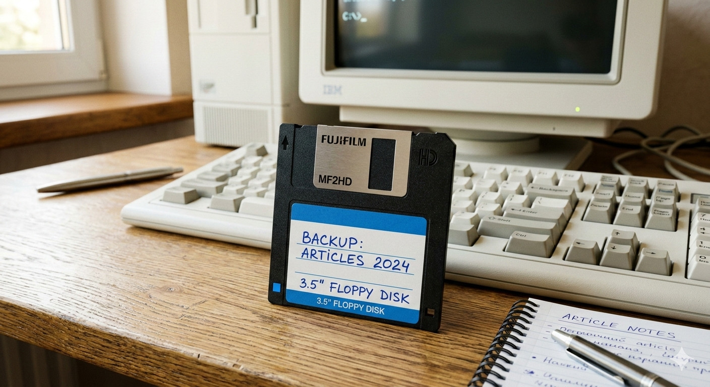 The 3.5-Inch Floppy Disk: A Small Square That Changed Computing
