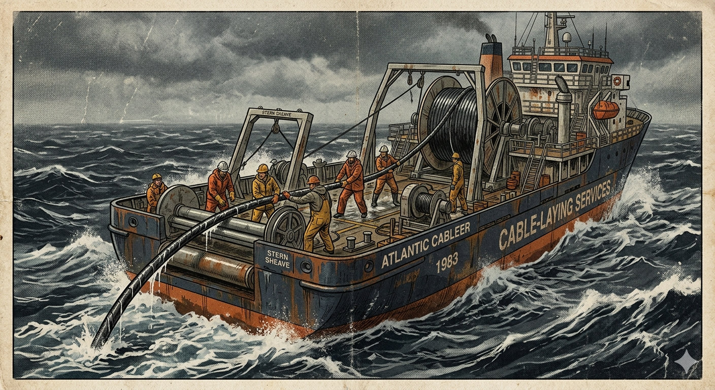 The Cable That Connected Two Worlds: Laying the First Transatlantic Internet Cable