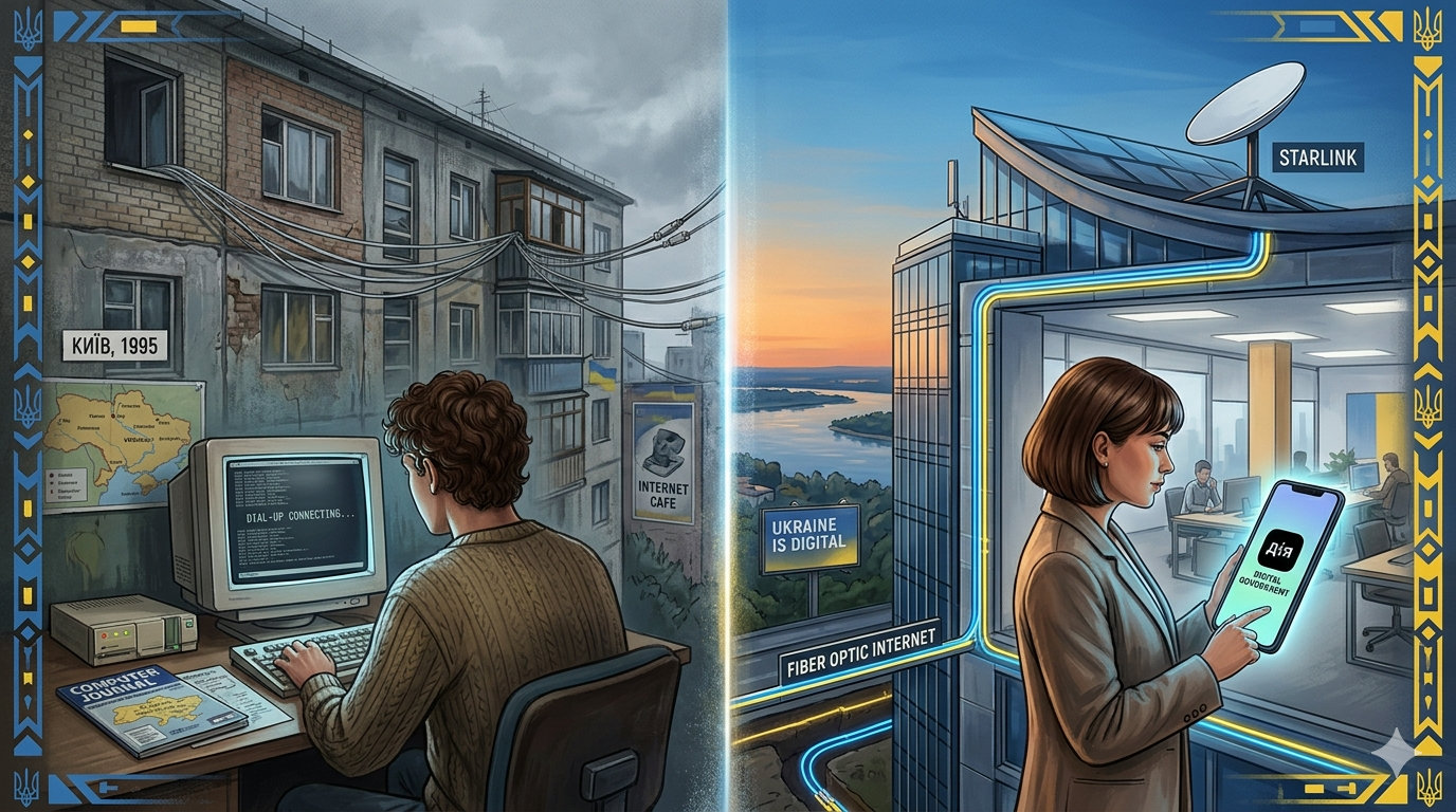 The History of Internet Networks in Ukraine